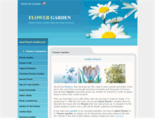 Tablet Screenshot of flowers-gardens.net